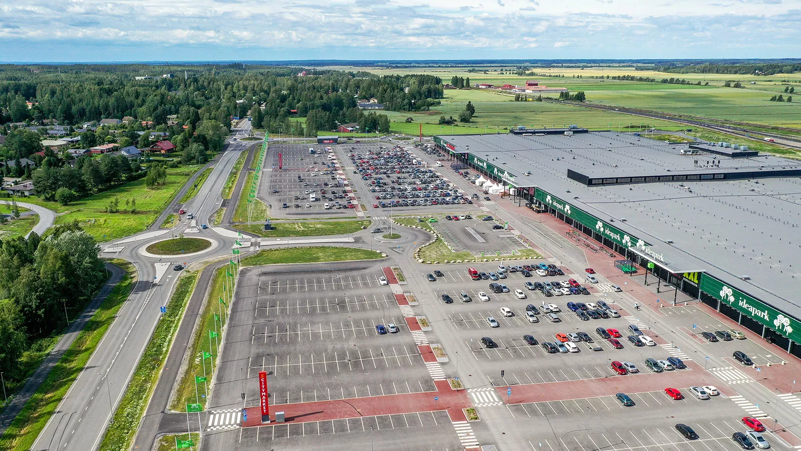Seinäjoki Ideapargi objektil algas pinnaseehitus 2018.